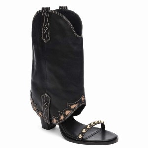 Ash Kentucky Almond Bootie Women Sandals Black | 549369-292